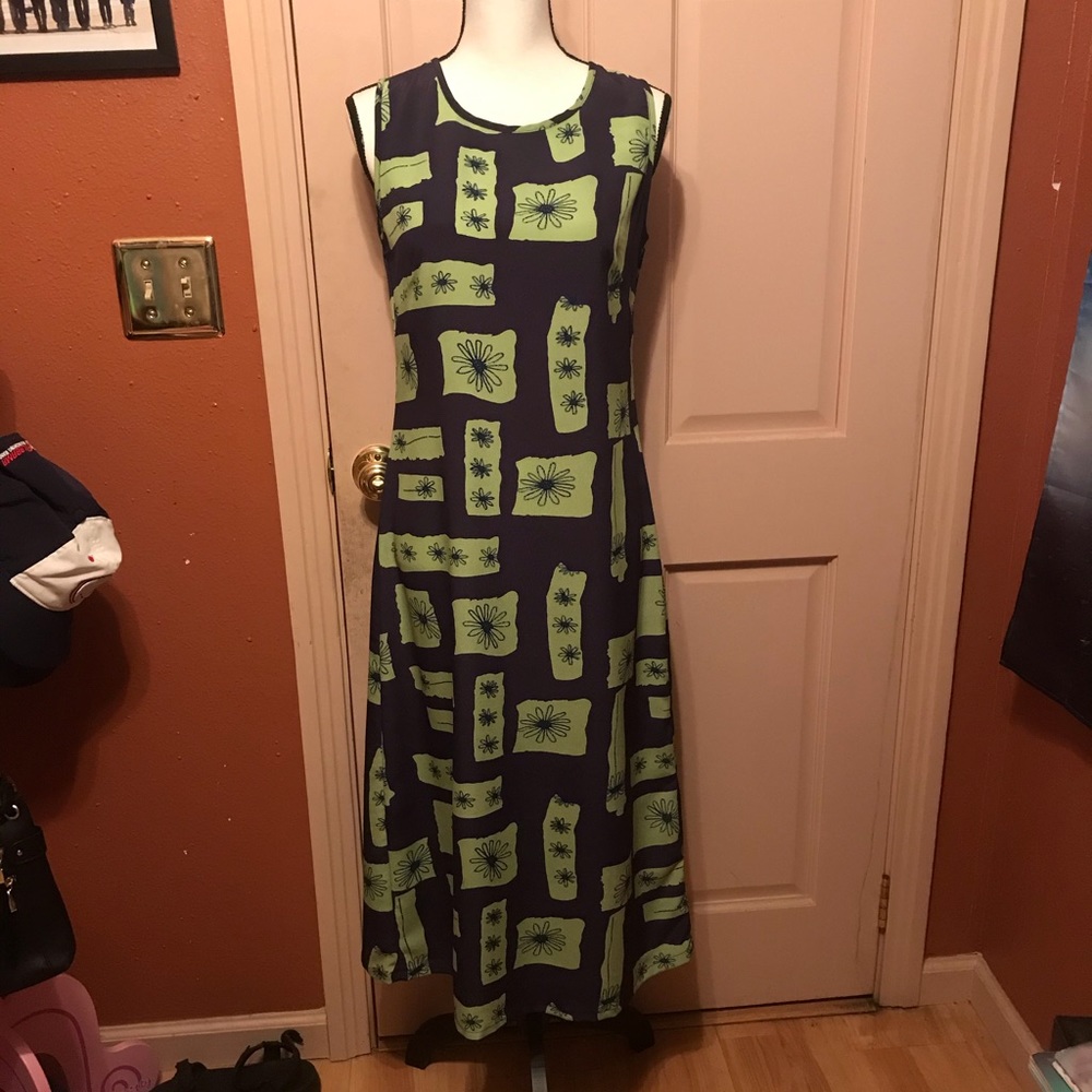 Printed Maxi Dress